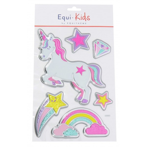 Ekkia Stickers EQUI-KIDS -3D-