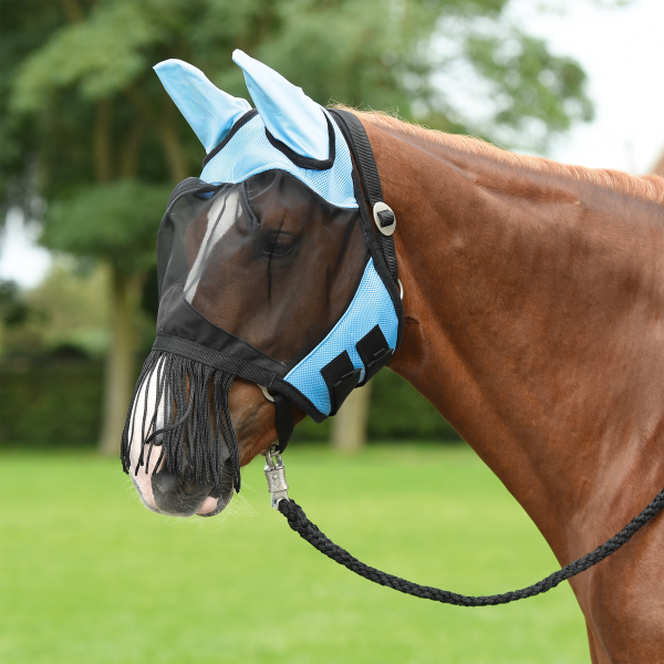 Busse Fliegenmaske Fly Cover Fransen